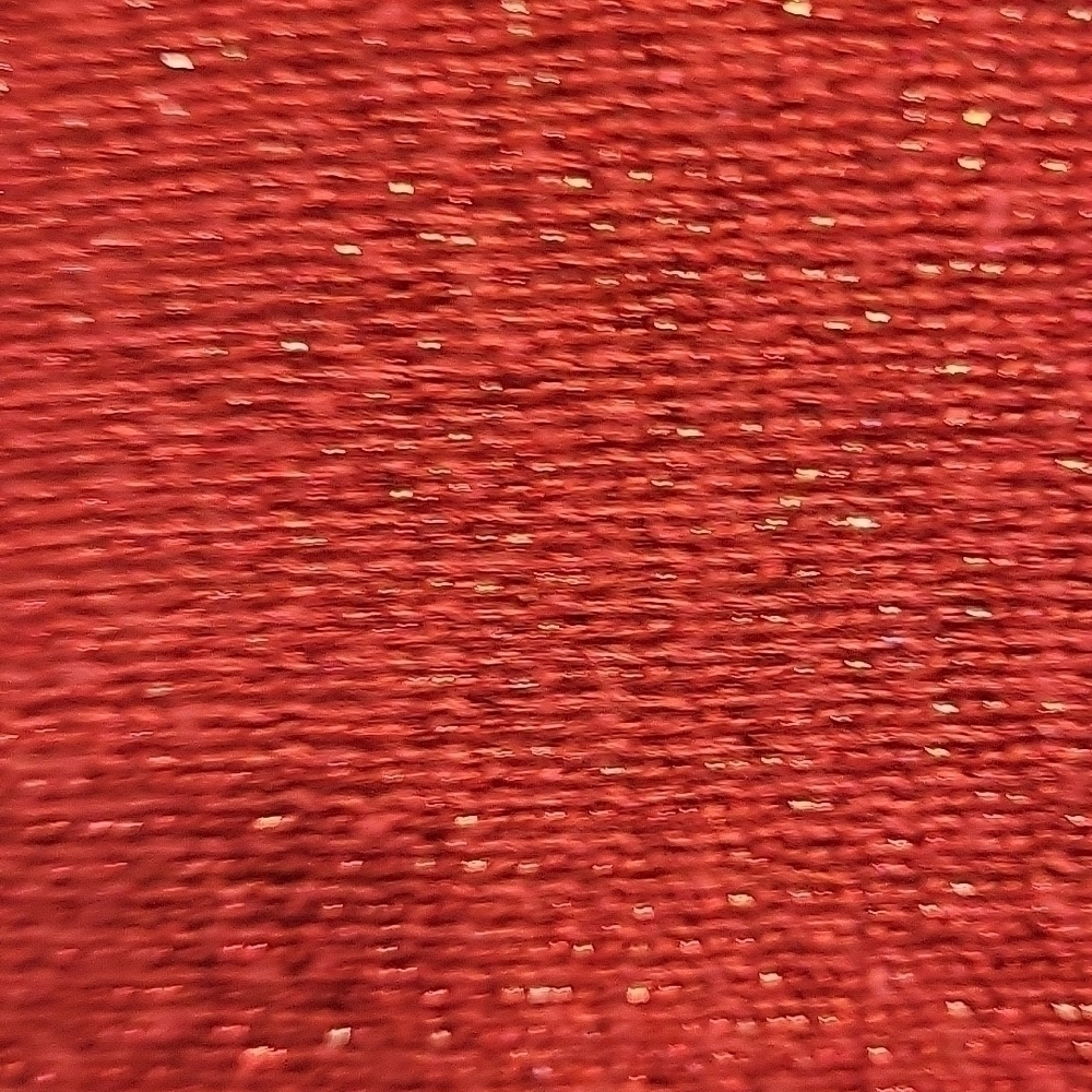 MICHAEL KORS red metalic capped sleeves top.  Size Medium. - Picture 4 of 6